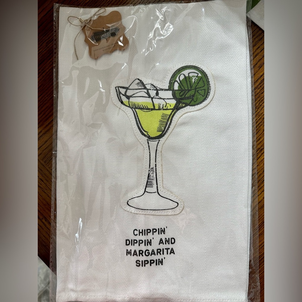 COPY - Brand New Mud Pie Margarita Towel